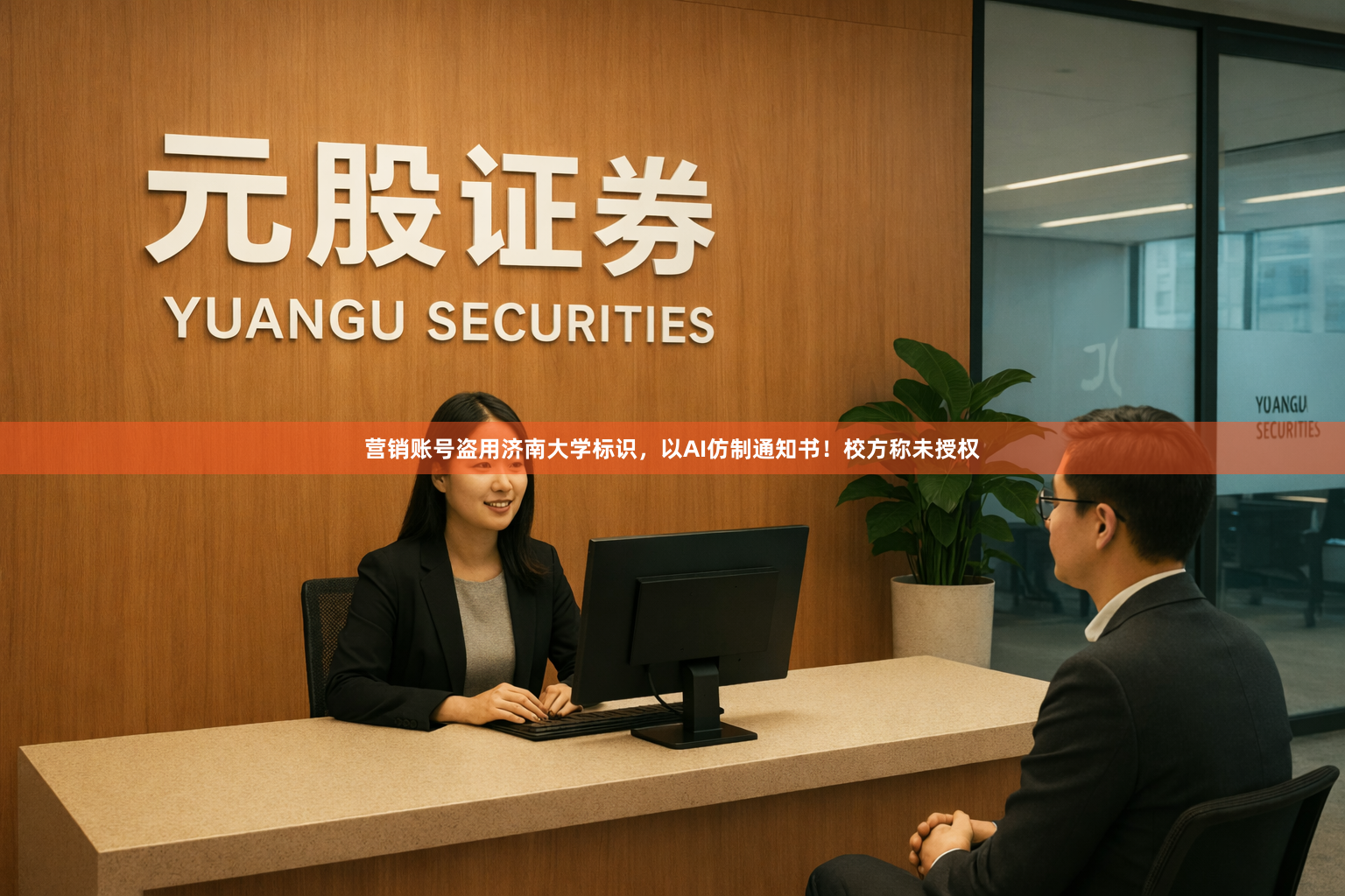 营销账号盗用济南大学标识，以AI仿制通知书！校方称未授权