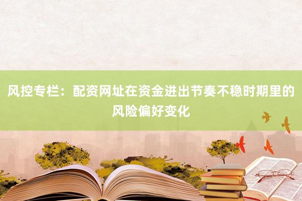 风控专栏：配资网址在资金进出节奏不稳时期里的风险偏好变化