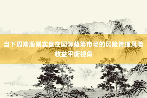 当下周期股票实盘在国际蓝筹市场的风险管理风险收益平衡视角