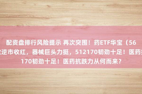 配资盘排行风险提示 再次突围！药ETF华宝（562050）标的指数逆市收红，器械巨头力挺，512170韧劲十足！医药抗跌力从何而来？
